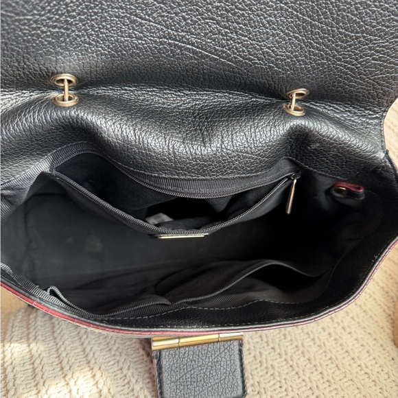 Furla Genuine Leather Top Handle Satchel w/ Detachable Crossbody Strap - Picture 6 of 10